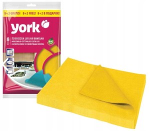 SCIERECZKA YORK JAK BAWELNA 10SZT