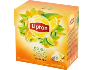 HERBATA LIPTON PIRAMIDKI CYTRYNA 20T