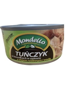 TUNCZYK KAWALKI W OLEJU 170G MONDELLO/24