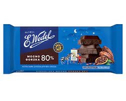 CZEKOLADA WEDEL MOCNO GORZKA 80% 80G WEDEL/22