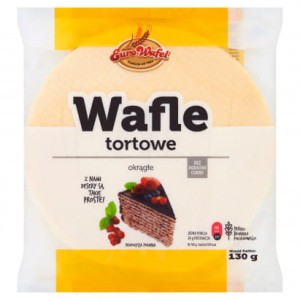 WAFLE TORTOWE 160G EURO WAFEL/14