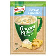 KNORR ZUPA G/KUB SEROWA Z GRZANK. 22G/32