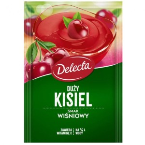 KISIEL  DELECTA WISNIOWY 58G/25