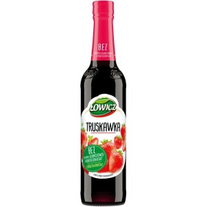 SYROP TRUSKAWKA 400ML LOWICZ/6