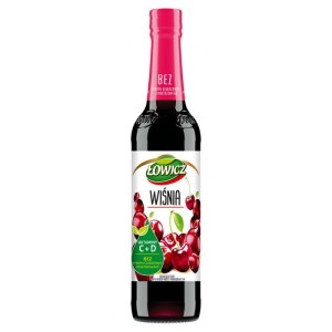 SYROP WISNIA 400ML LOWICZ/6