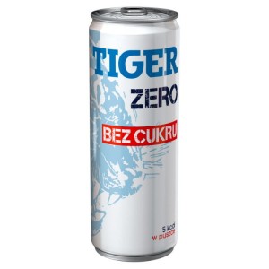 TIGER ENERGY 250ML BIALY ZERO PUSZKA/12