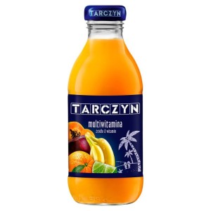 TARCZYN SOK MULTIWITAMINA 100% 0,3L/15