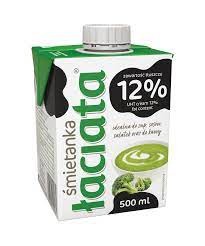 SMIETANKA LACIATA 12% 0,5L MLEKPOL/8
