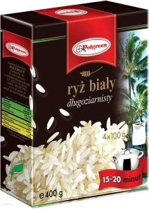RYZ BIALY 4X100G POLGREEN/12