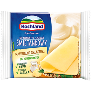 SER PLASTRY SMIETANKOWY 130G HOCHLAND