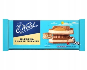 CZEKOLADA WEDEL MLECZNA NADZ TIRAMISU 293G