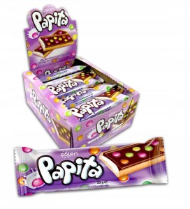 PAPITA BATON MLECZNY 33G /24/