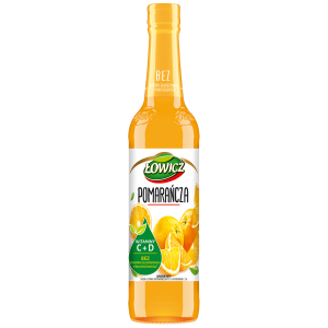 SYROP POMARANCZOWY 400ML LOWICZ/6
