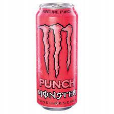 MONSTER PIPELINE ROZOWY 0,5L/12 DRS!