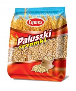 PALUSZKI Z SEZAMEM 250G CYMES/28