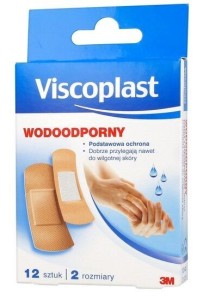 PLASTER WODOODPORNY 12SZT VISCOPLAST