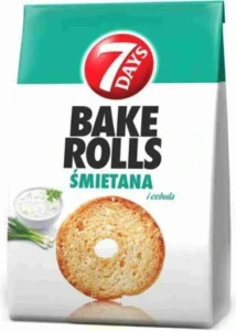 CHRUPKI BAKE ROLLS SMIETANA CEBULA 150G