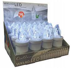 ZNICZ WKLAD LED MINOR BIALY/12