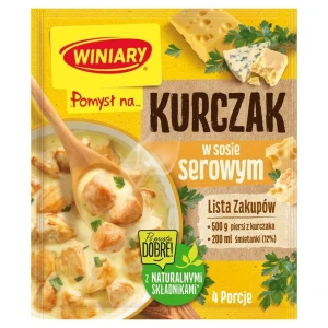 POMYSL NA KURCZAK W SOS SEROWYM 28G