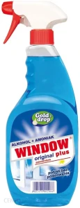 PLYN DO SZYB WINDOW AMONIAK NIEBIESKI SPRAY 750ML