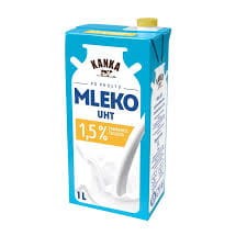 MLEKO  UHT 1.5% KANKA 1L KART
