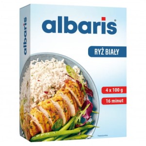 RYZ BIALY 4X100G ALBARIS/12