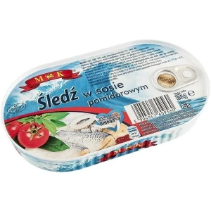 SLEDZ MK W SOSIE POMIDOROWYM 170G MK