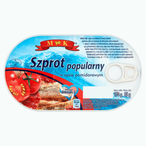 SZPROT MK W SOSIE POMIDOROWYM 170G MK
