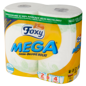 RECZNIK PAPIEROWY FOXY MEGA ROLKA 2SZT/9