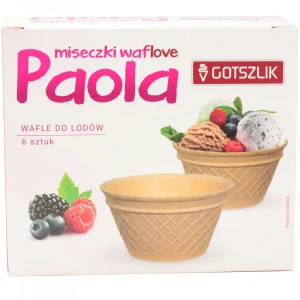 GOTSZLIK WAFELEK DO LODOW MISECZKA PAOLA 6SZT