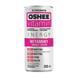 NAPOJ OSHEE PUSZKA 250ML ENERGY WIT+MINERALY/24