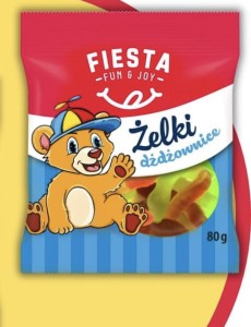 ZELKI FIESTA DZDZOWNICE 80G/15