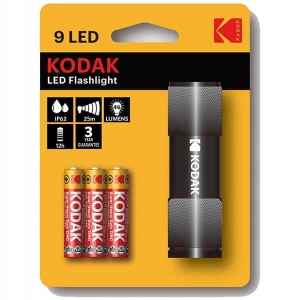 LATARKA KODAK 9-LED BLAC 3AAA K3AHZ