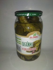OGORKI KONSERWOWE 900G GLOBAL/8
