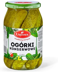 OGORKI KONSERWOWE URBANEK 900ML/6