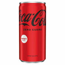 COCA COLA ZERO PUSZKA MALA 0,2L/24 DRS!