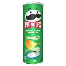 CHIPSY PRINGLES SOUR CREAM & ONION 165G/19