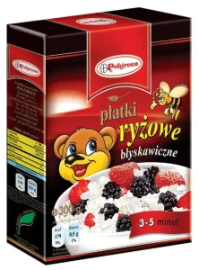PLATKI RYZOWE BLYSK 300G POLGREEN/12
