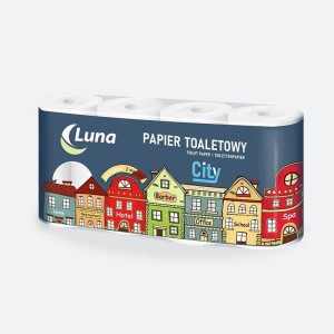 PAPIER TOALETOWY LUNA CITY 8SZT 2W