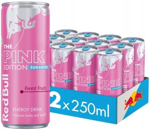 RED BULL  PINK FOREST FRUIT ROZOWY 250ML/12