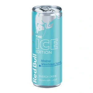 RED BULL  ICE WANILIA JAGODA BLEKITNY 250ML/12 DRS!