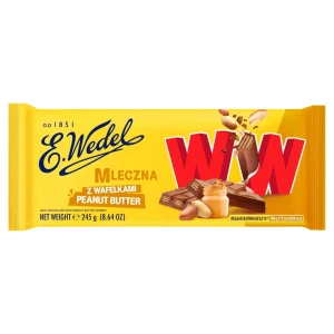 CZEKOLADA WEDEL  WW Z WAFELKAMI 245G