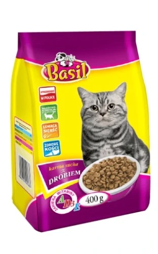 Karmy-dla-kota-BASIL-400gr-z-DROBIEM.webp