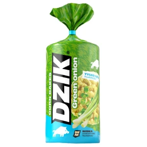 DZIK WAFLE KUKURYDZIANE CORN CAKES  - ZIELONA CEBULKA