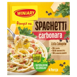 POMYSL NA SPAGHETTI CARBONARA .34G WINIARY/27