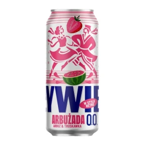 PIWO PUSZKA ZYWIEC ARBUZ-TRUSKAWKA 0% 500ML PUSZKA DRS