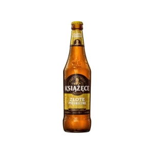 PIWO KSIAZECE ZLOTE PSZENICZNE 4,9% 500ML BUT ZW