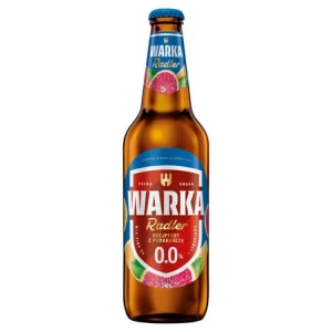 PIWO WARKA RADLER GREJP-POMAR.!! 0% !! 500ML BUT ZW