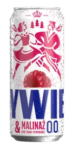PIWO PUSZKA ZYWIEC MALINA !! 0% !! 500ML PUSZKA DRS