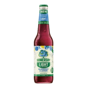 PIWO SOMERSBY LIGHT BLUEBERRY&LIME 4% 400ML/24 BUT